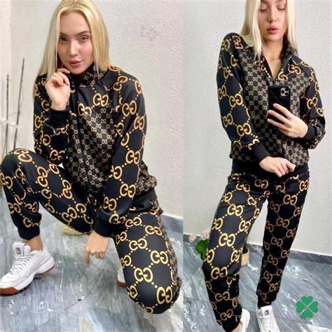 gucci tracksuit copy|Gucci women tracksuit.